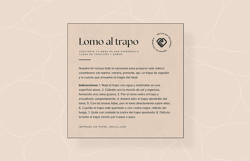 Kit lomo al trapo