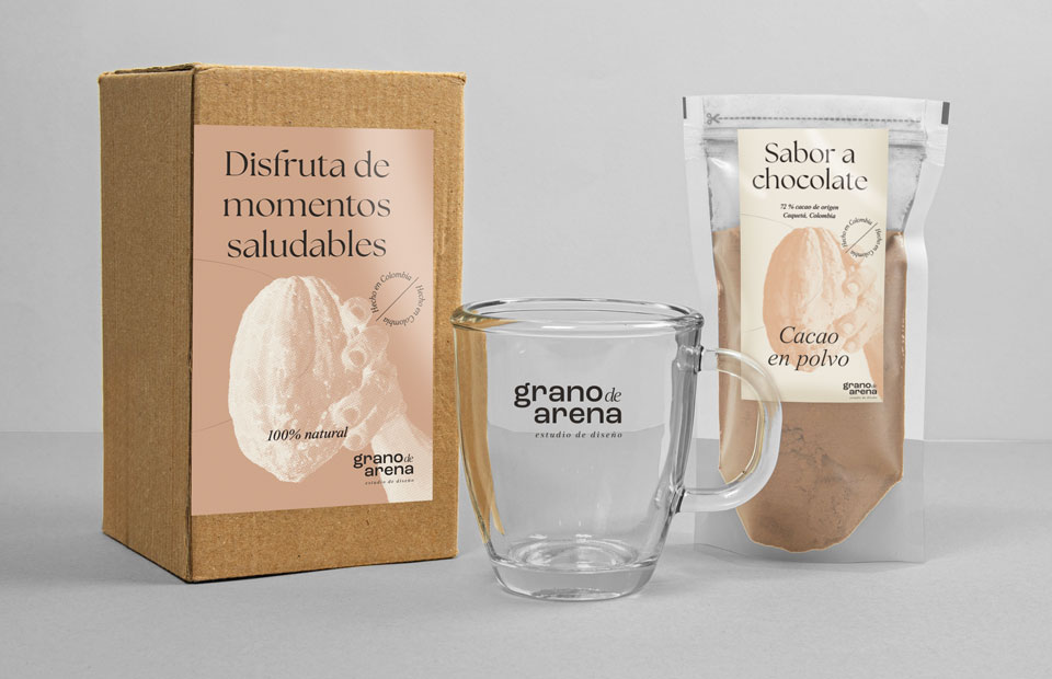 Mezcla perfecta para una taza de chocolate