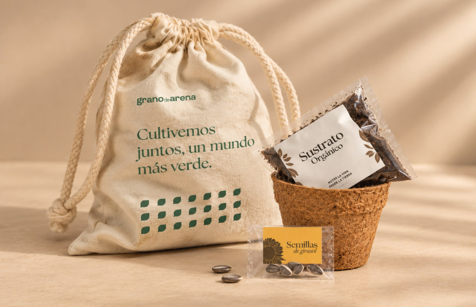 Kit siembra eco en bolsa