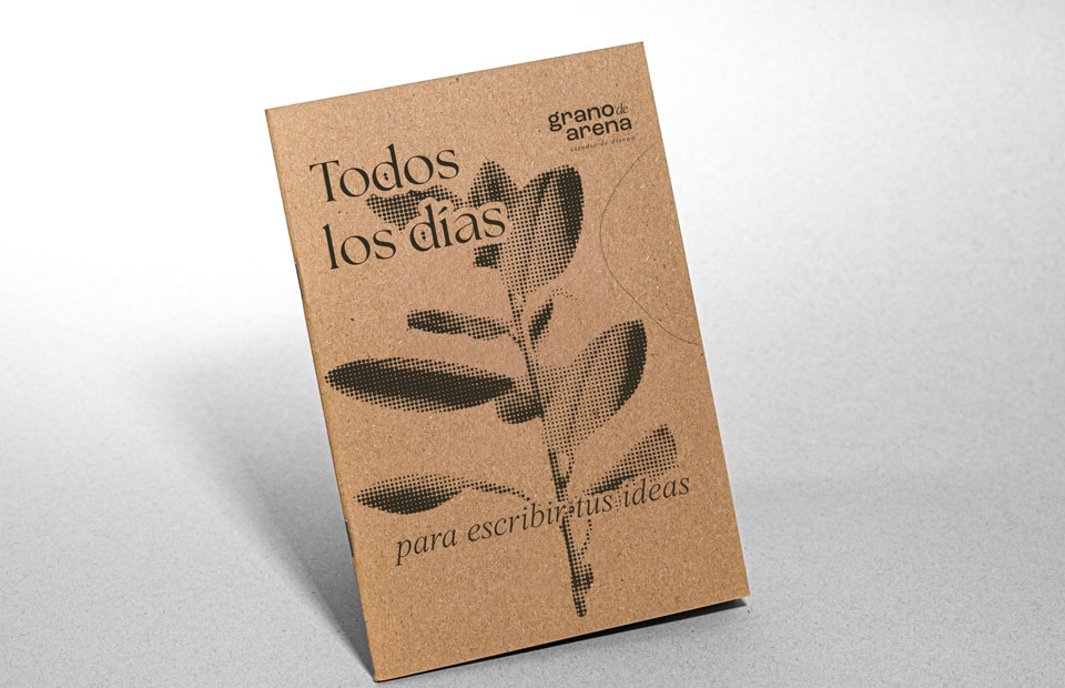 Libreta eco cosida