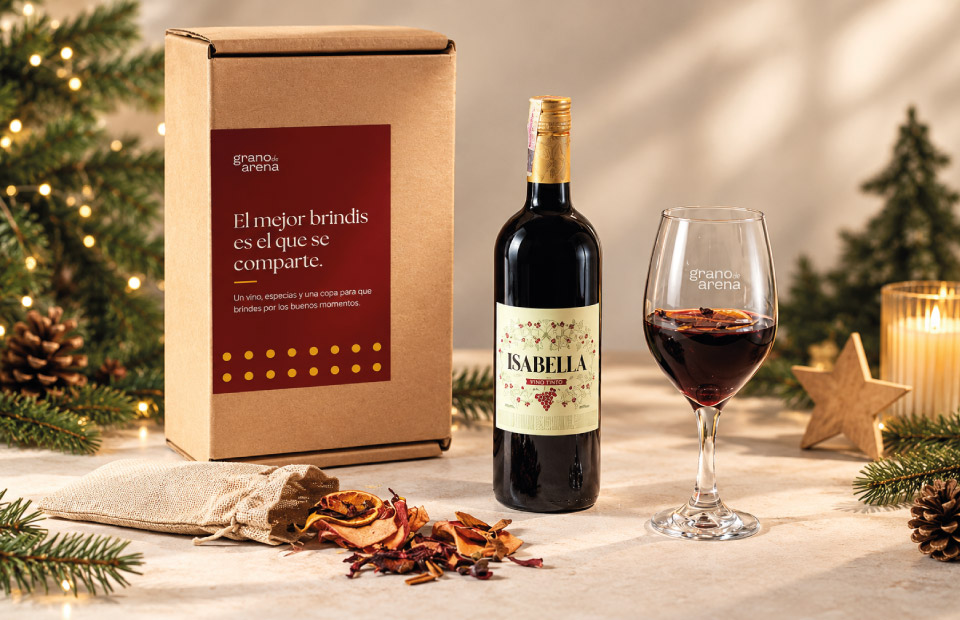 Vino y mezcla para vino caliente
