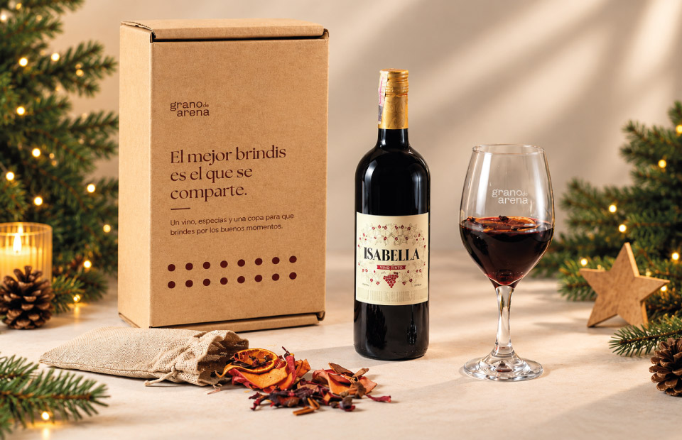 Vino y mezcla para vino caliente