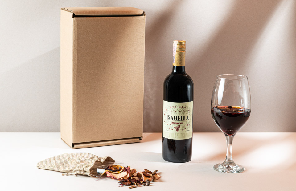Vino y mezcla para vino caliente
