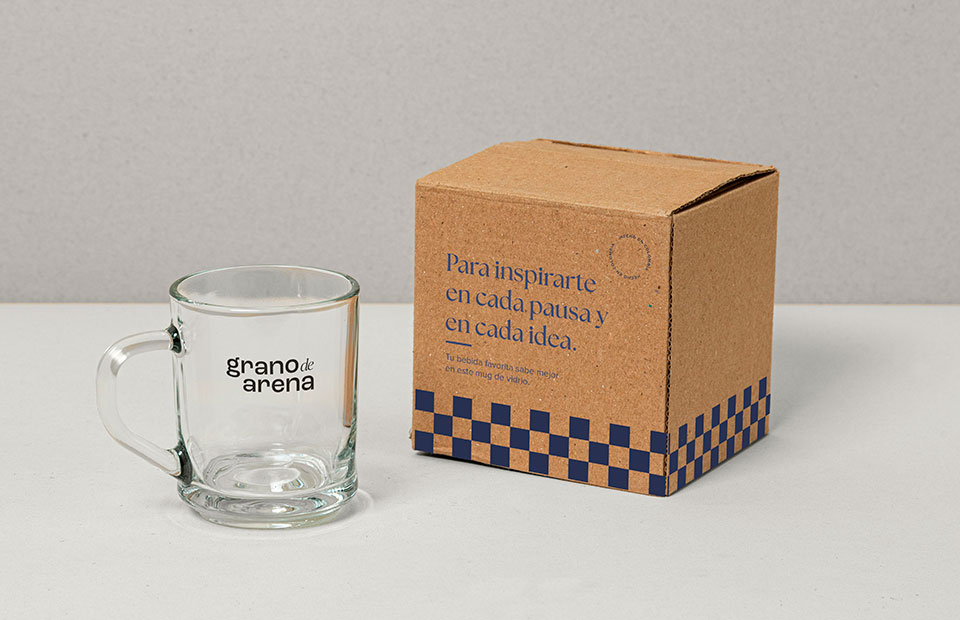 Mug vidrio