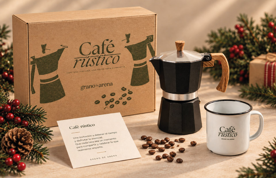 Café rústico