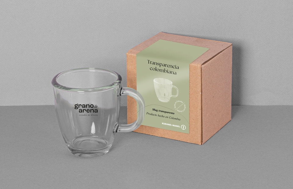 Mug transparente