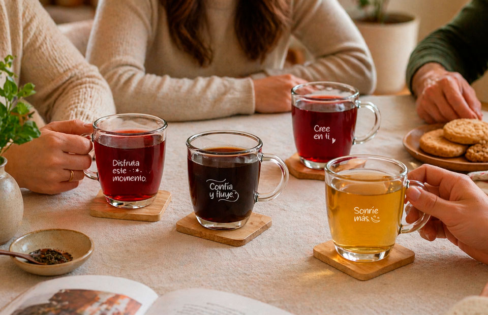 Mug transparente