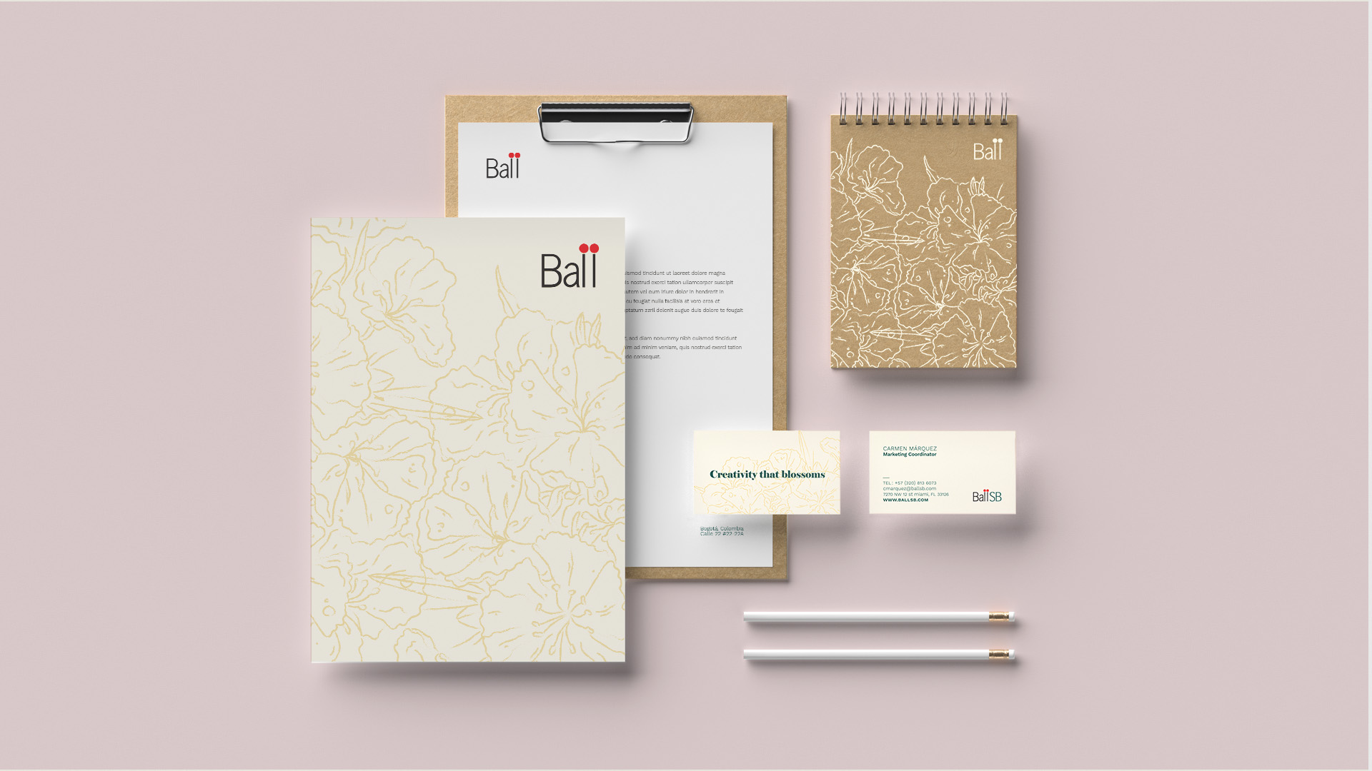 Sistema visual, diseño de campañas, conceptos creativos para flores, video, fotografía, material de ferias - diseñoBall SB