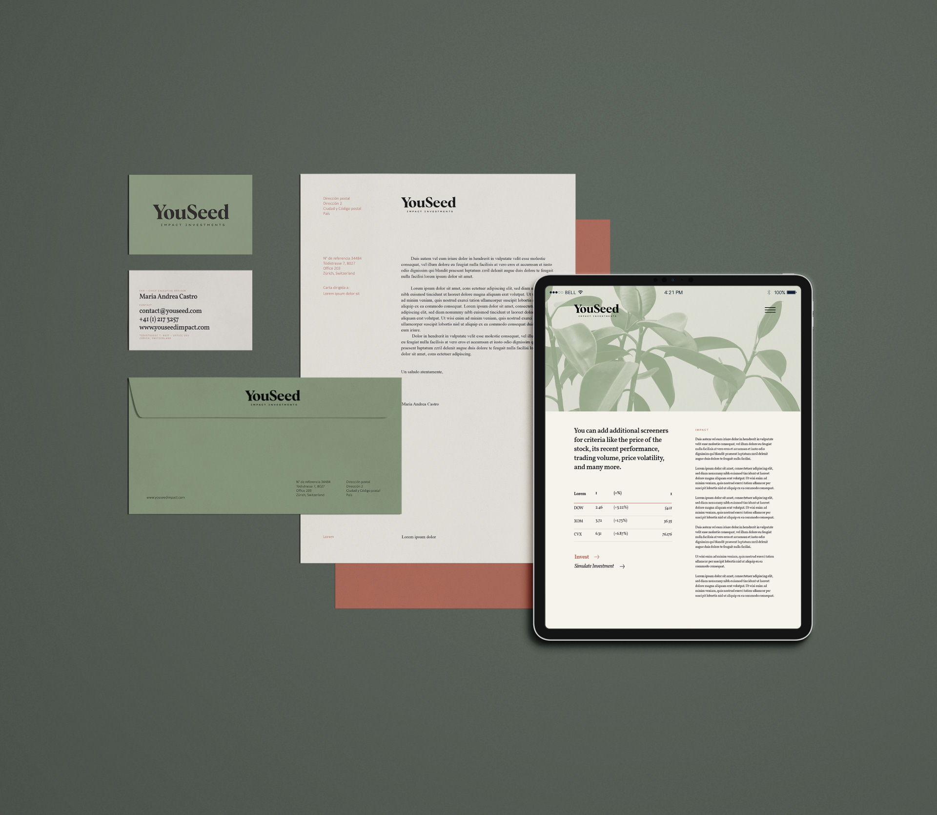 Diseño de marca - YouSeed