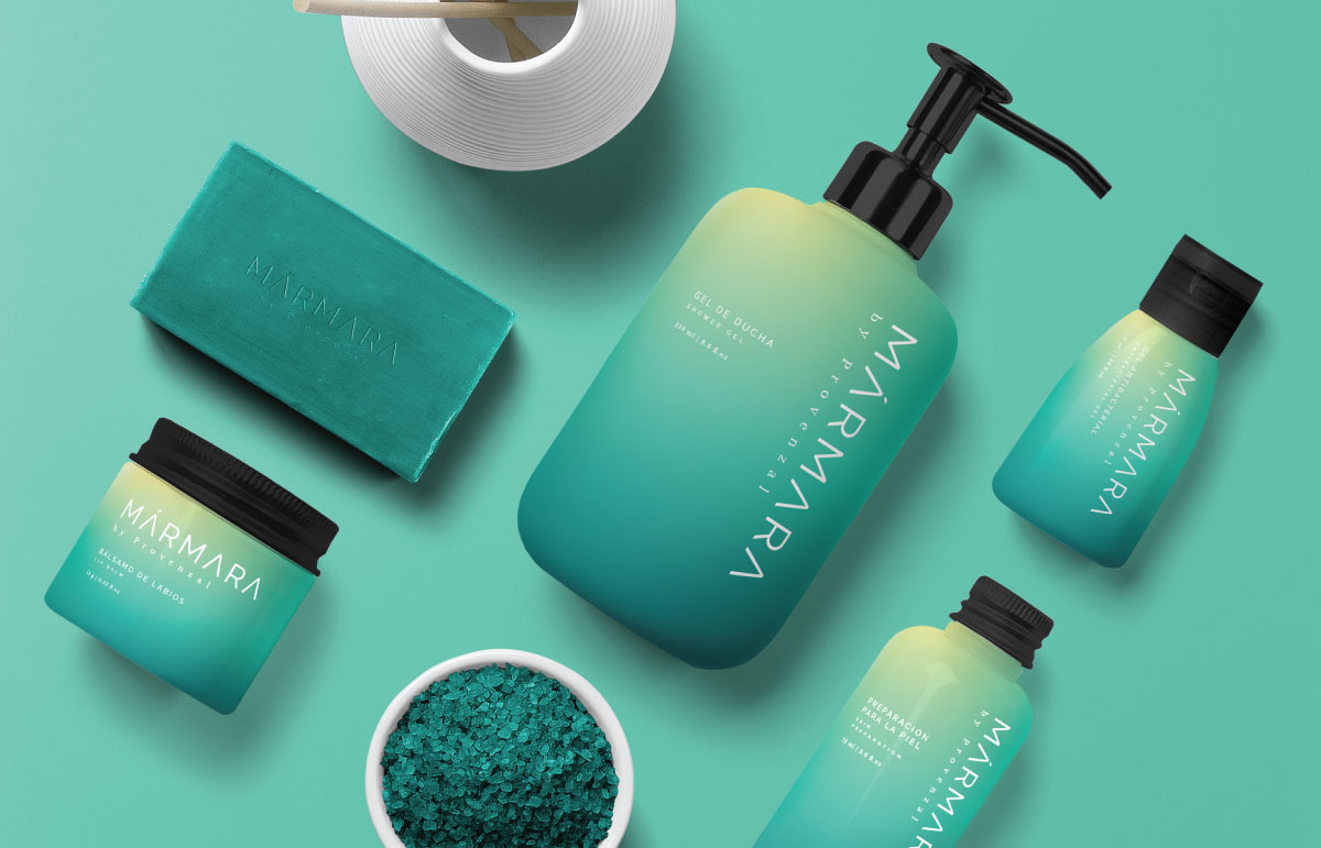 Diseño de marca y envases - Mármara