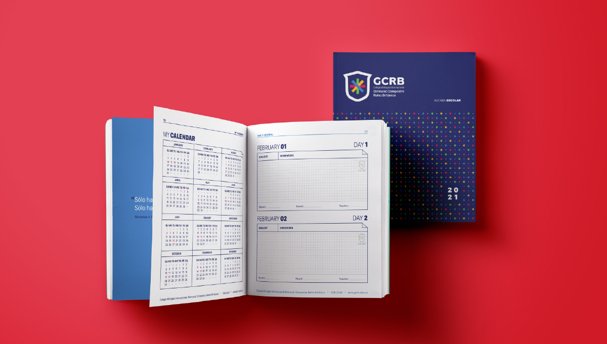 Diseño de marca - Página web - Contenido para redes - Producción de papelería y merchandising - Gimnasio Campestre Reino Británico