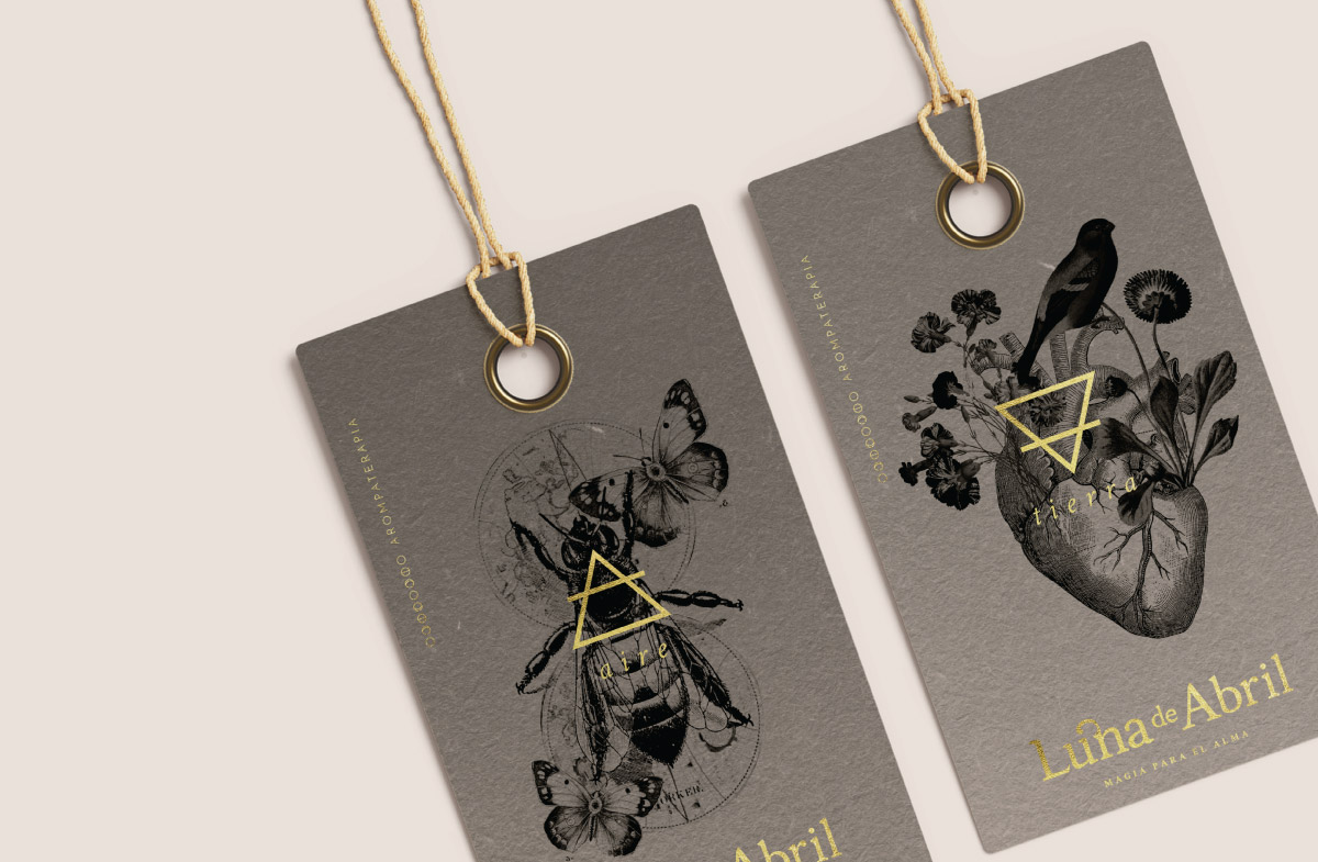 Diseño de marca  y propuesta de empaques - Luna de Abril