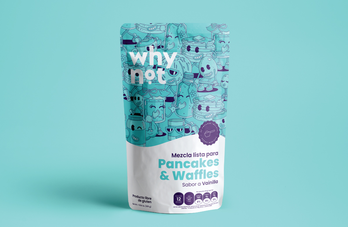 Diseño de marca y propuesta de empaques - Why Not Diseño de marca y propuesta de empaques - Why Not