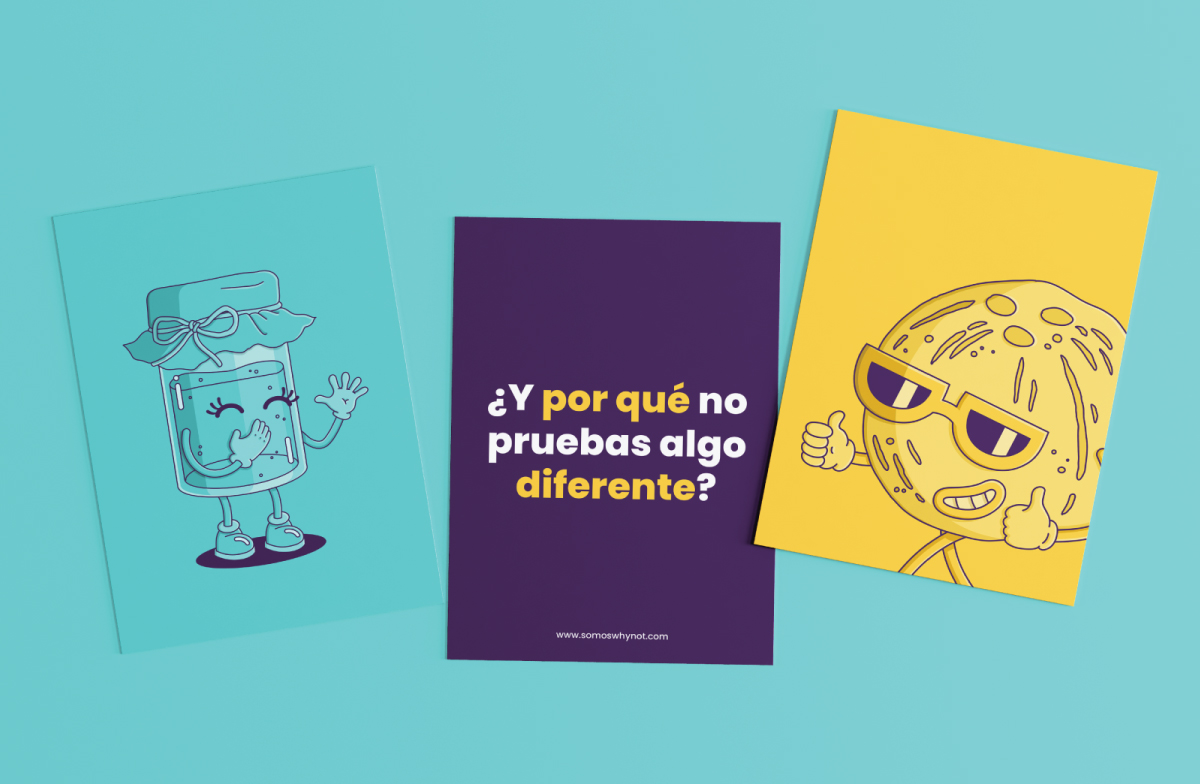Diseño de marca y propuesta de empaques  - Why Not