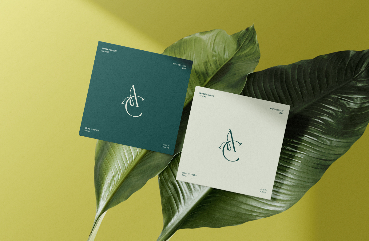 Diseño de marca  - Anaconda Celeste