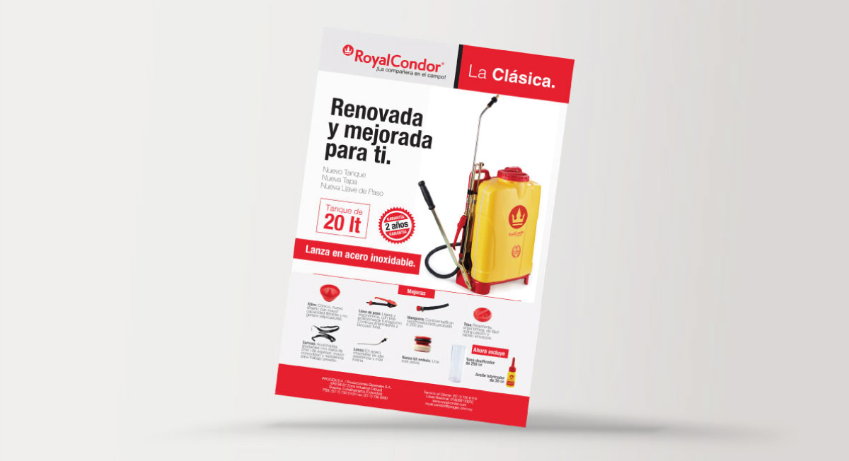 Rediseño de marca y naming para productos del portafolio - Royal Condor Rediseño de marca y naming para productos del portafolio - Royal Condor