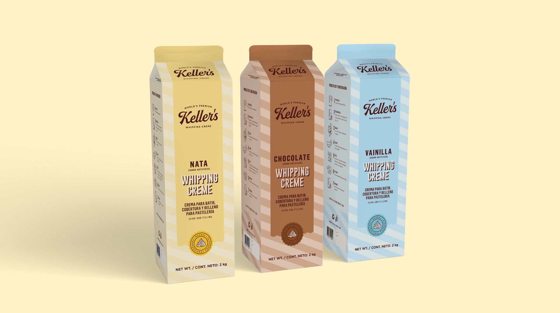 Diseño de marca y empaques - Kellers