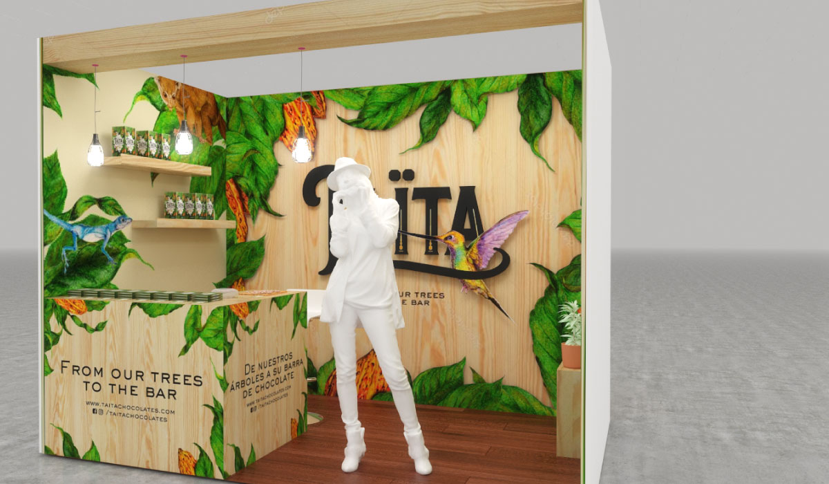 Diseño de Stand Buró - Taïta
