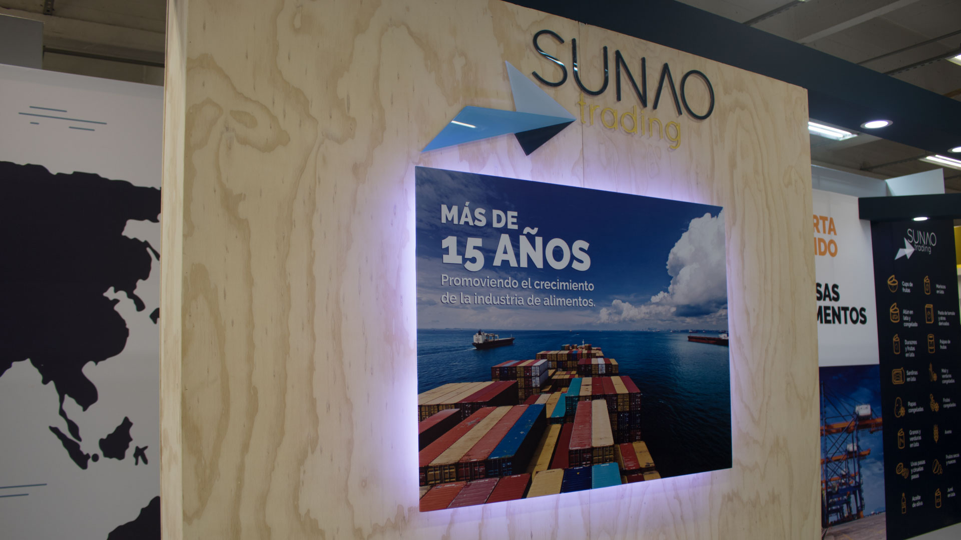 Diseño de Stand Alimentec - Sunao Trading
