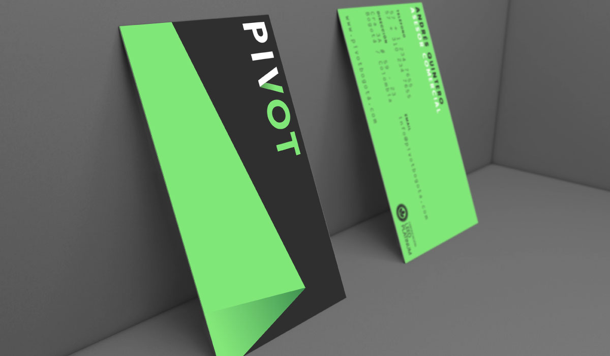 Diseño  para propuesta de identidad para proyecto inmobiliario Pivot - Terranum