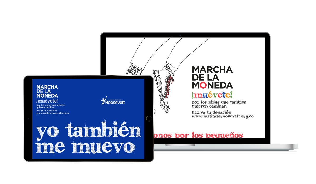 Diseño de campaña para Fundraising - Instituto Roosevelt