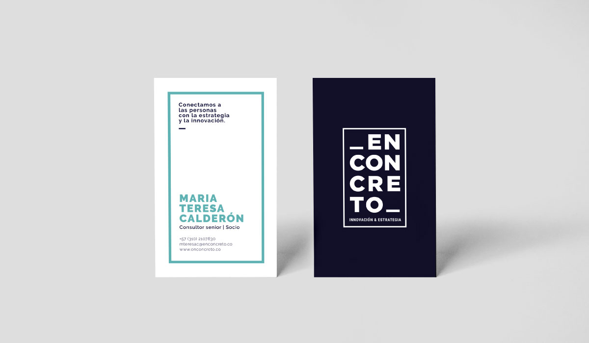 Diseño de marca - Enconcreto