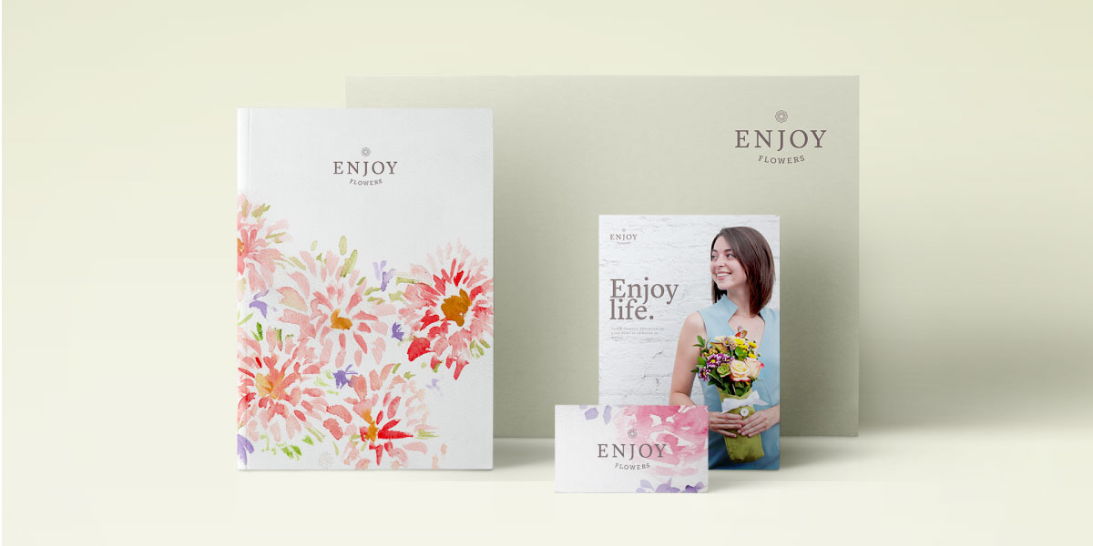 Diseño de marca - Enjoy Flowers