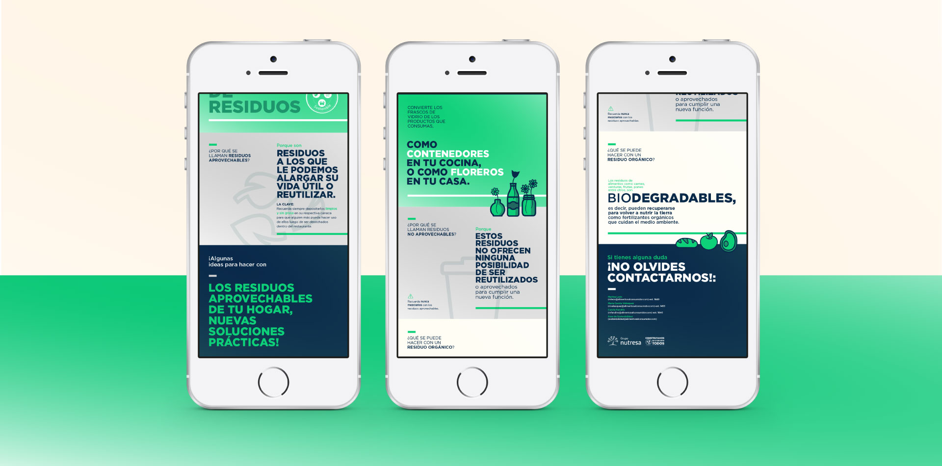 Diseño de  campaña de mailing para manejo de residuos  Restaurantes El Corral - ACO - Grupo Nutresa