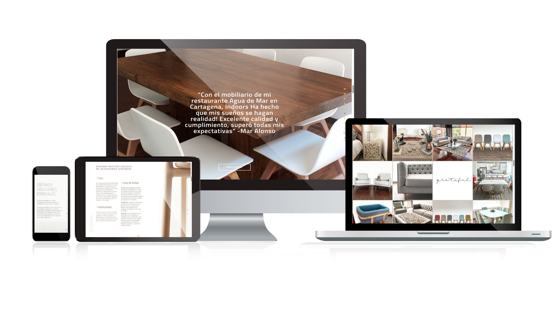 Landing page - Indoors