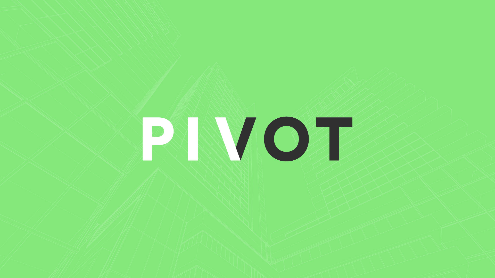 Diseño  para propuesta de identidad para proyecto inmobiliario Pivot - Terranum