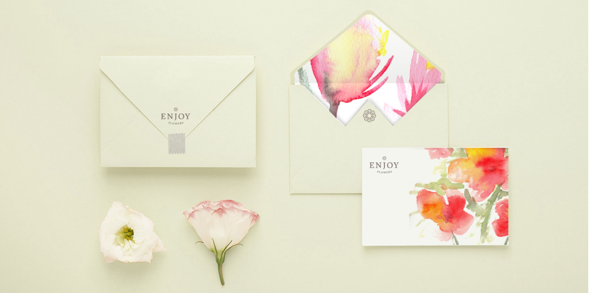Diseño de marca - Enjoy Flowers