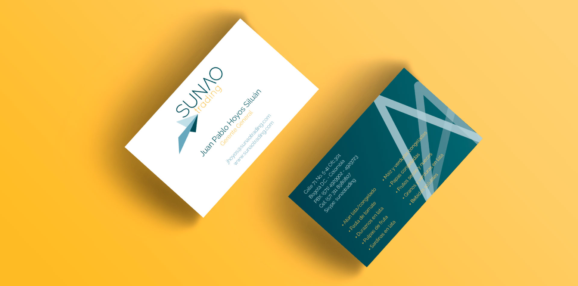 Rediseño de marca y stands ferias - Sunao Trading