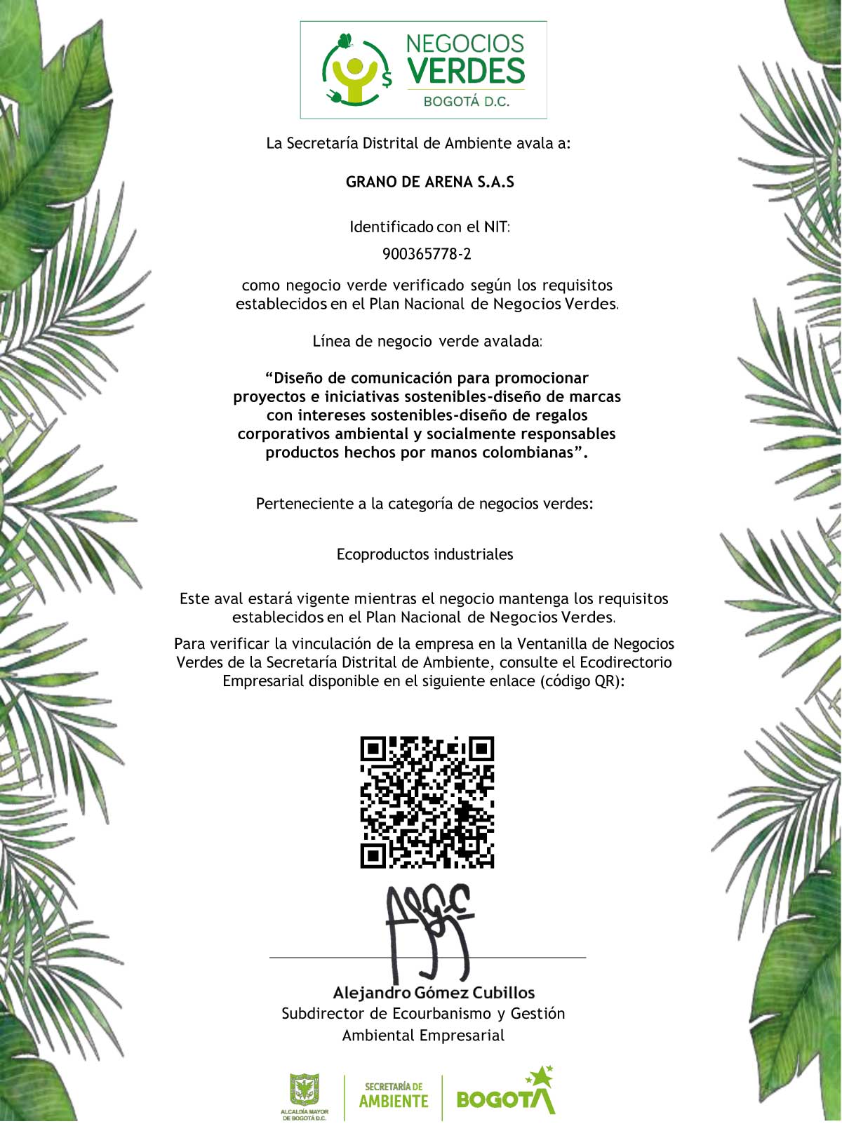 Negocio verde